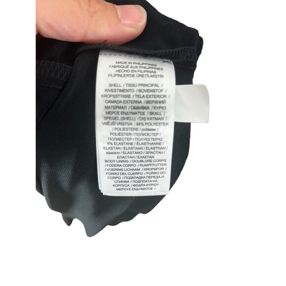 Lauren Ralph Lauren Womens Dress Black Label Surplice Fit Flare 16 Purple Floral - Picture 10 of 10